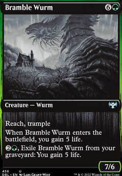 Featured card: Bramble Wurm