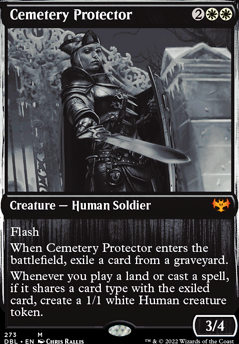 Featured card: Cemetery Protector