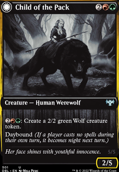 Child of the Pack feature for werewolf