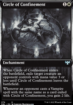 Featured card: Circle of Confinement