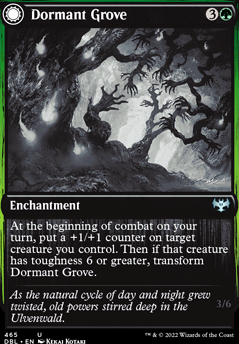 Dormant Grove feature for Golem tribal