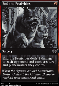 Featured card: End the Festivities