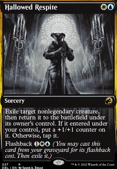 Featured card: Hallowed Respite