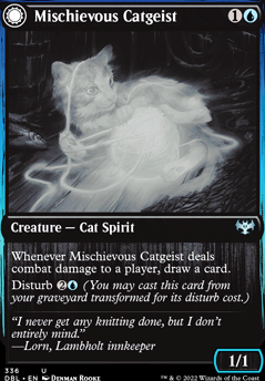 Featured card: Mischievous Catgeist