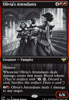 Featured card: Olivia's Attendants