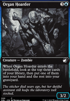 Featured card: Organ Hoarder