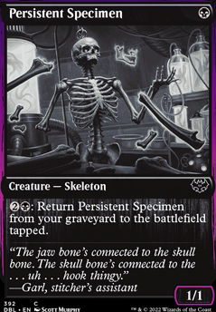 Persistent Specimen feature for Erebos, Skeleton God
