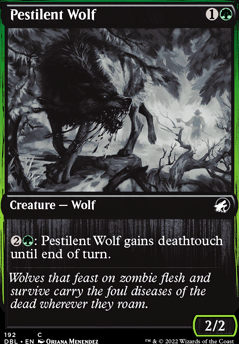 Featured card: Pestilent Wolf