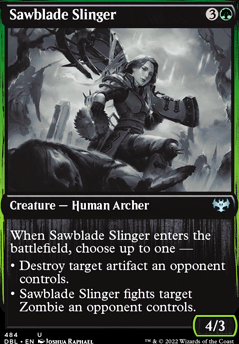 Featured card: Sawblade Slinger