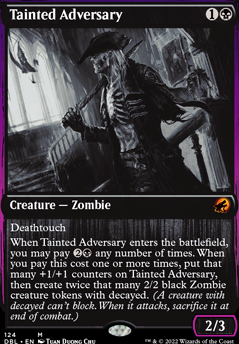 Featured card: Tainted Adversary