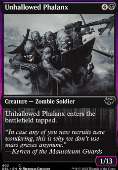 Featured card: Unhallowed Phalanx