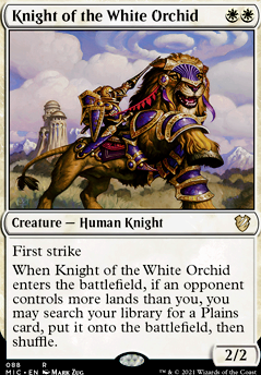 Featured card: Knight of the White Orchid