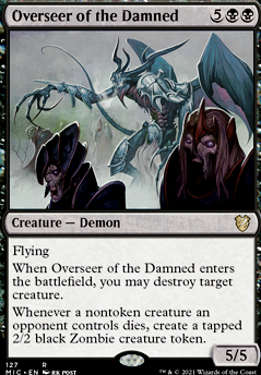 Featured card: Overseer of the Damned