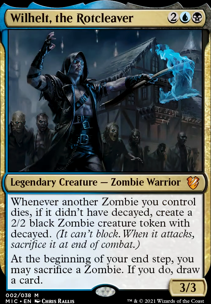 Commander: Wilhelt, the Rotcleaver