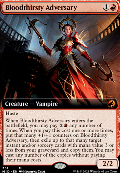 Featured card: Bloodthirsty Adversary