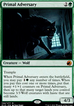 Featured card: Primal Adversary