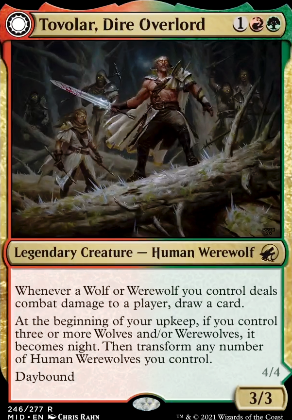 Tovolar, Dire Overlord feature for Mild budget werewolf deck