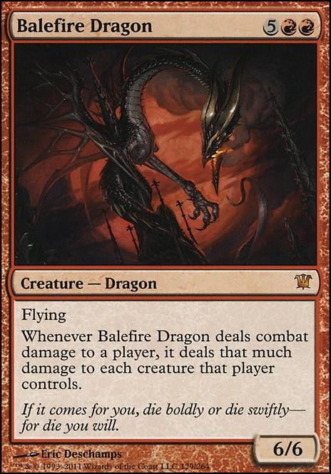 Balefire Dragon feature for Lurid Revival