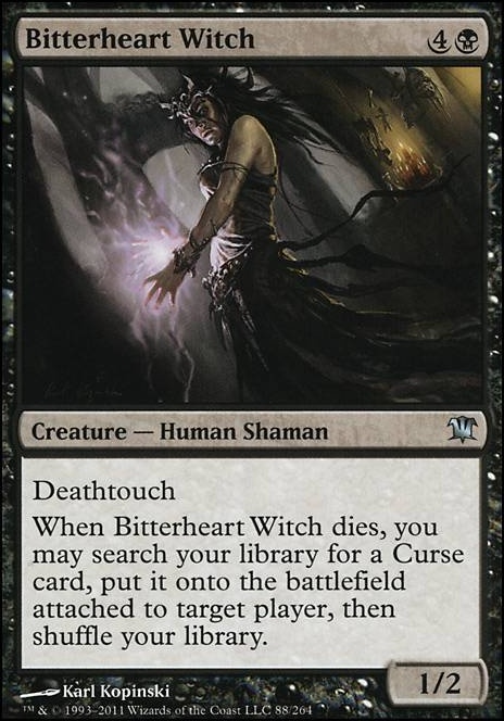 Featured card: Bitterheart Witch