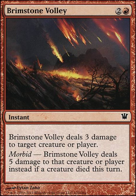 Featured card: Brimstone Volley