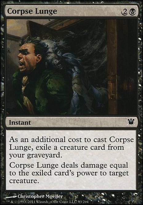 Featured card: Corpse Lunge