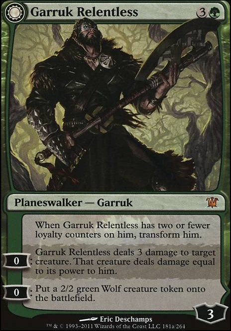 Featured card: Garruk Relentless