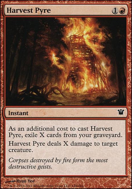 Featured card: Harvest Pyre