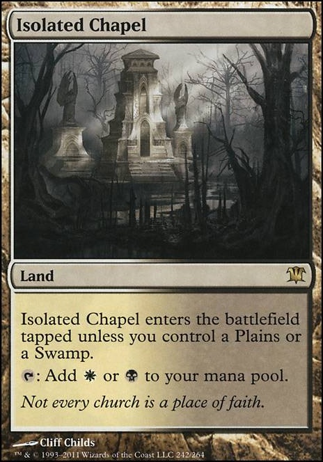 Isolated Chapel feature for Ghosts and Demons