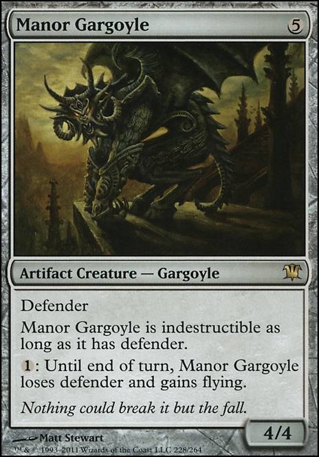 Manor Gargoyle feature for Modern Gargoyle Tribal
