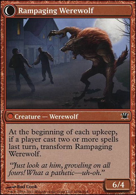 Rampaging Werewolf