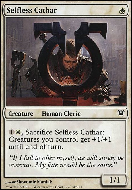 Featured card: Selfless Cathar