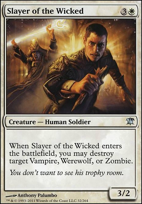 Featured card: Slayer of the Wicked