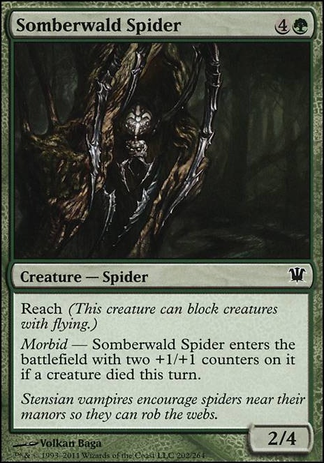 Featured card: Somberwald Spider