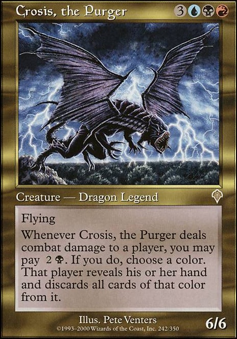 Featured card: Crosis, the Purger