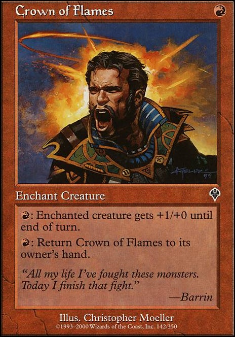 Crown of Flames feature for Budget Subira Commander deck