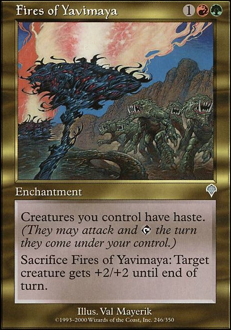 Featured card: Fires of Yavimaya