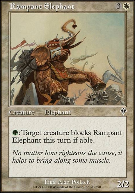 Rampant Elephant feature for Haradrim, Men of the East