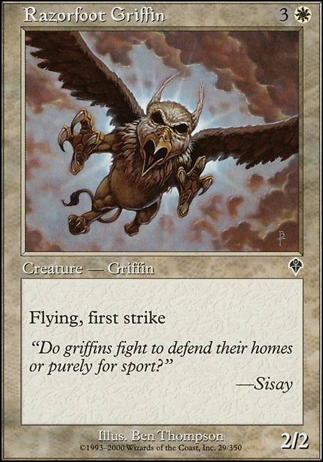 Featured card: Razorfoot Griffin