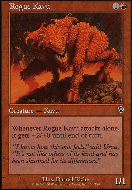 Kavu Deck (Legacy MTG Deck)