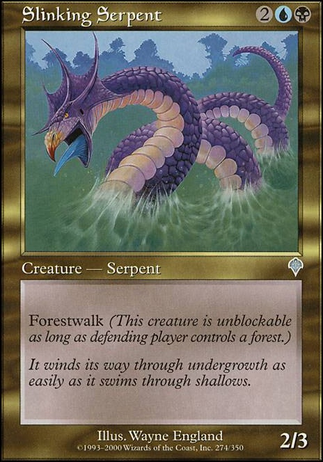 Featured card: Slinking Serpent