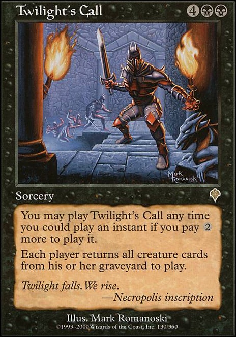 Featured card: Twilight's Call