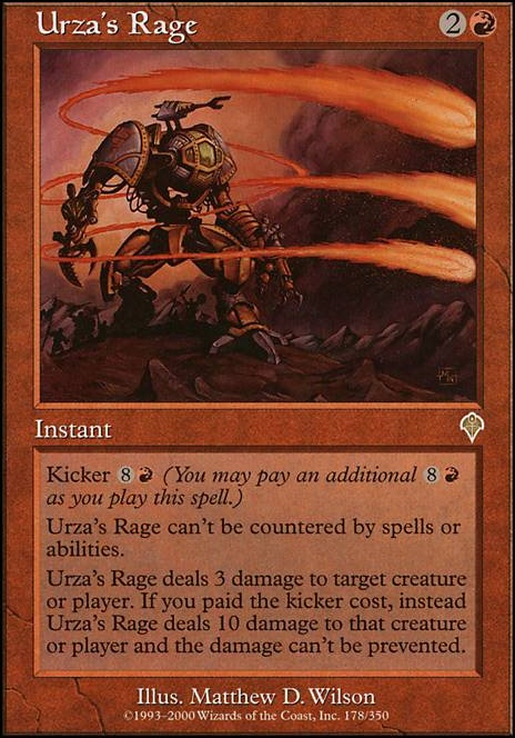 Featured card: Urza's Rage