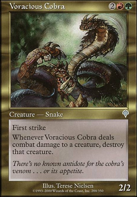 Featured card: Voracious Cobra