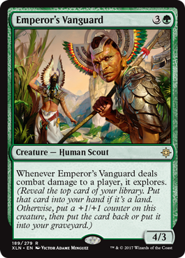 Emperor's Vanguard feature for The Sun Empire- Explorers of Ixalan