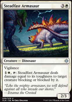 Featured card: Steadfast Armasaur