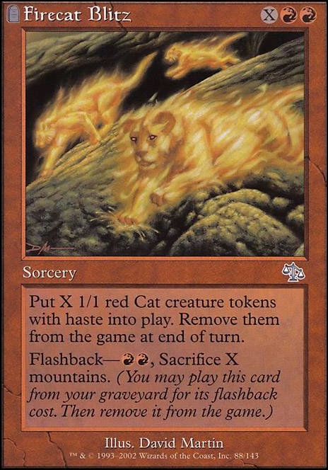 Featured card: Firecat Blitz