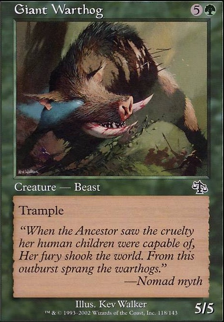 Featured card: Giant Warthog