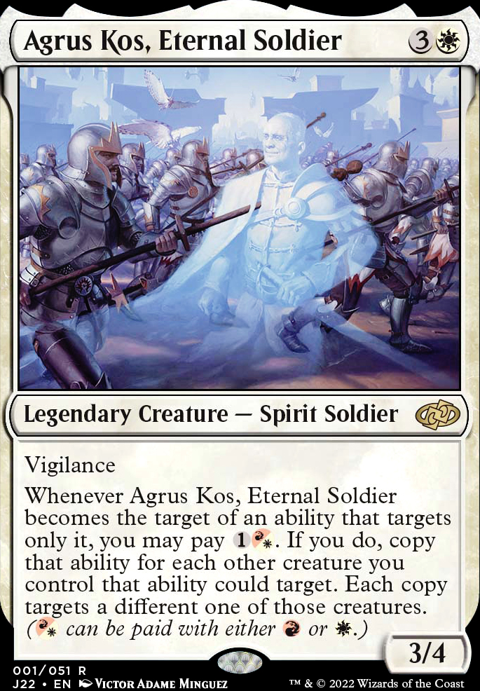 Agrus Kos, Eternal Soldier feature for Agrus Kos, and the Boros Blink Boys