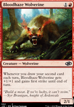 Featured card: Bloodhaze Wolverine