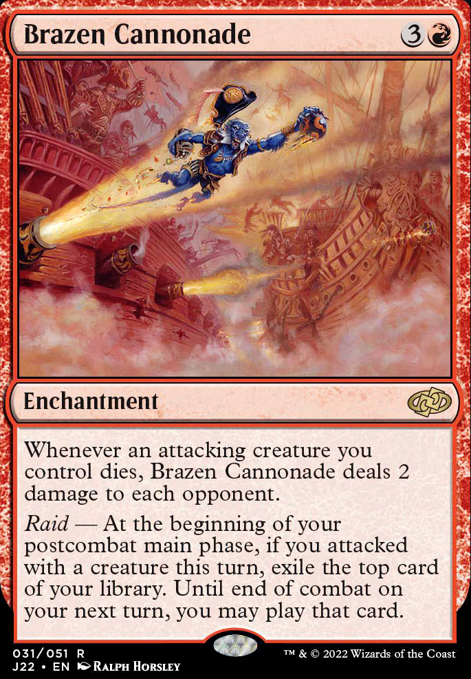 Brazen Cannonade